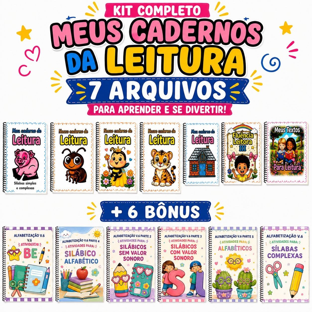 Pacote Premium: 4 livros + 6 bônus exclusivos